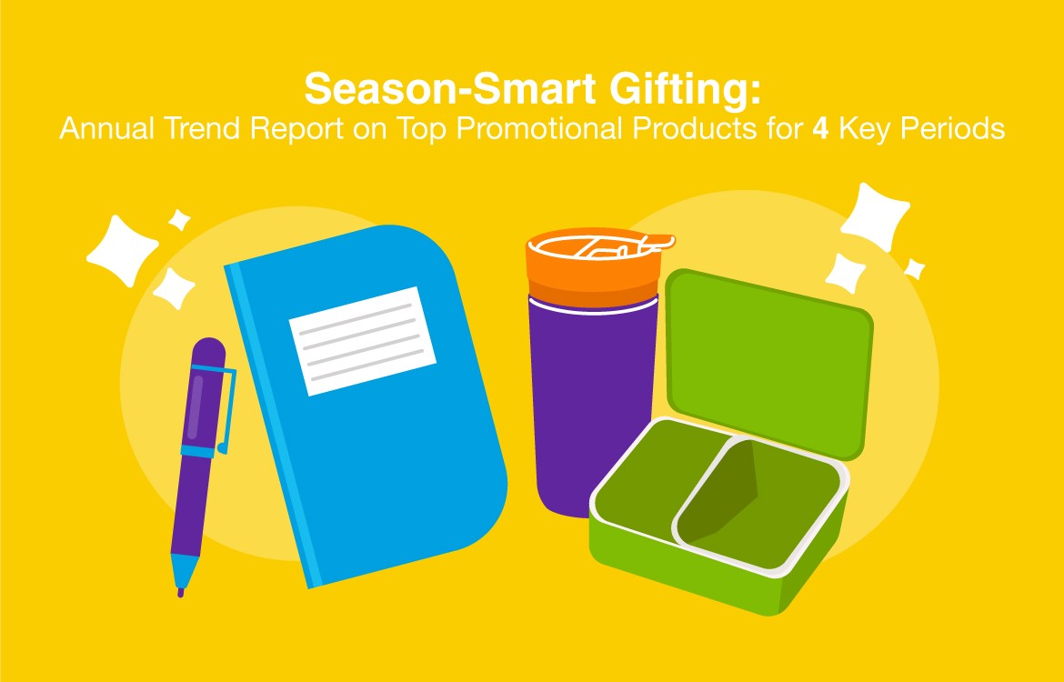 Season-Smart Gifting: Annual Trend Report on Top Promotional Products for 4 Key Periods