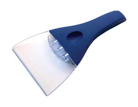 3-LED Ice Scraper with Ergonomic Grip