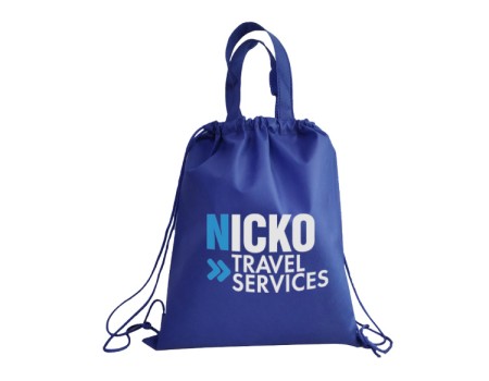 Non-Woven Drawstring Bag with Handle