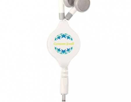 Color Pop Retractable Ear Buds