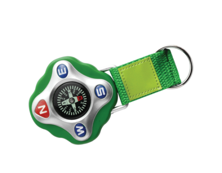 Compass keychain