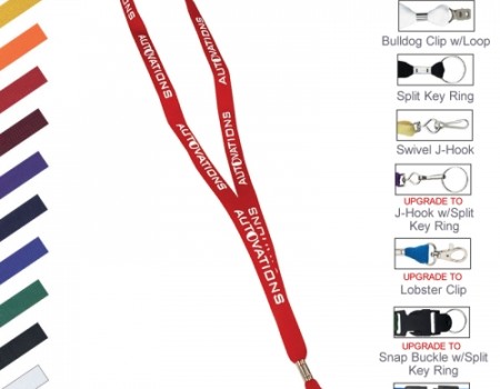 5/8" Two Ply Polyester Lanyard