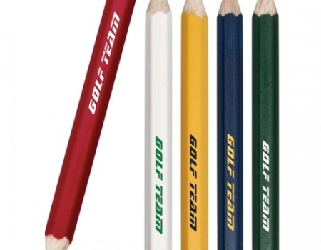 Hex Wooden Golf Pencil