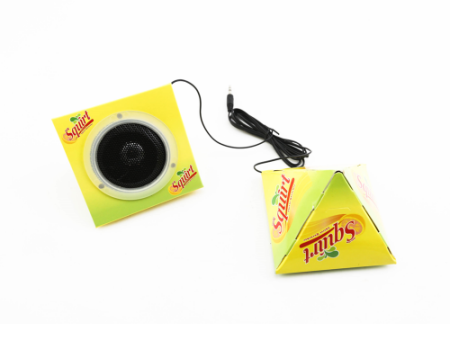 Full Color Digital Pyramid Papspeakers