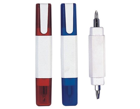 Handyman Pen-Style Toolkit with Lighted Tip
