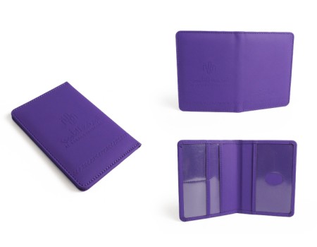 Compact PU Leather Card Wallet