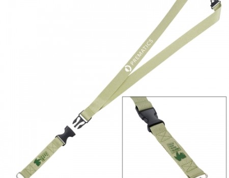 Trash Talking Recycled Lanyard