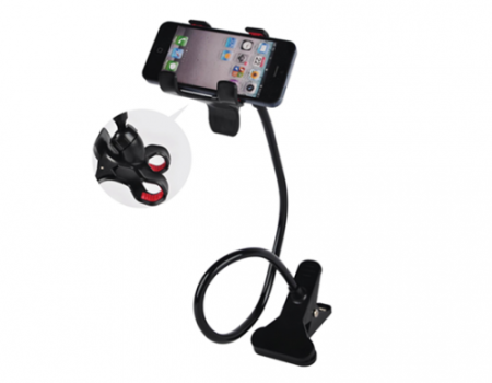 Bendy phone holder