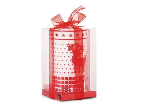 11 oz Clear Glass Candle