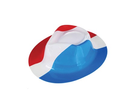 Patriotic Tri-Color Cowboy Cheering Hat