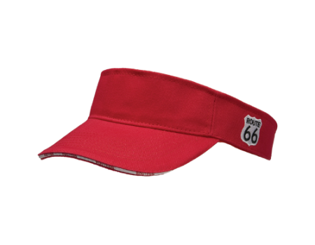 Branded Cotton Sun Visor with Buckle