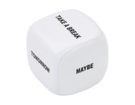 Promotional Decision Maker Stress Cube