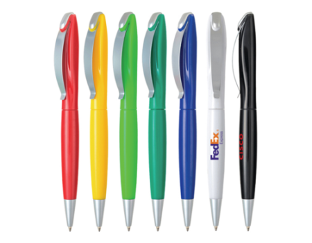 Metro Plastic Retractable Pen