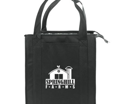 Thermal Grocery Tote With Pocket