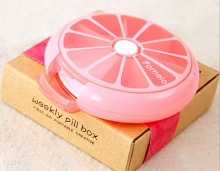 7-Day Rotating Pill Dispenser with Logo