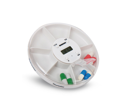 LCD clock and timer Alarm pill box
