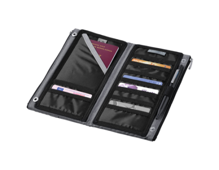 Trendy Travel Wallet with Multiple Secure Compartments