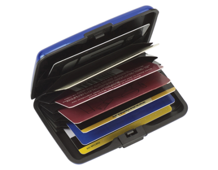 Aluminium card case