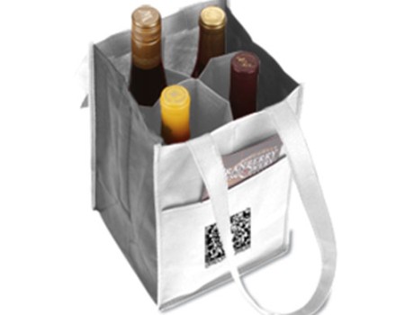 Polypropylene Four Bottle Bag