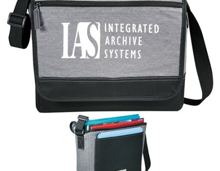 Faded Tablet Messenger Bag