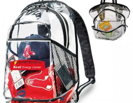 Clear PVC Event Backpack
