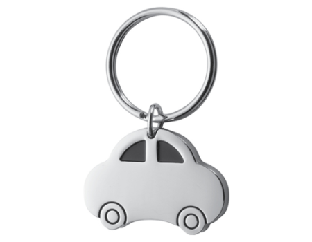 Custom Car-Shaped Metal Keychain