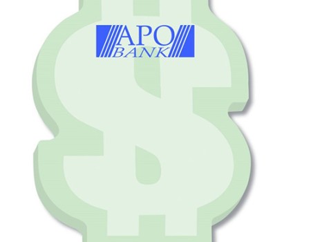 Bic Sticky Note – Dollar Sign – 25 Sheet - Stock Design