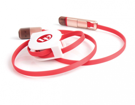 2 in 1 multi-functional telescopic cable