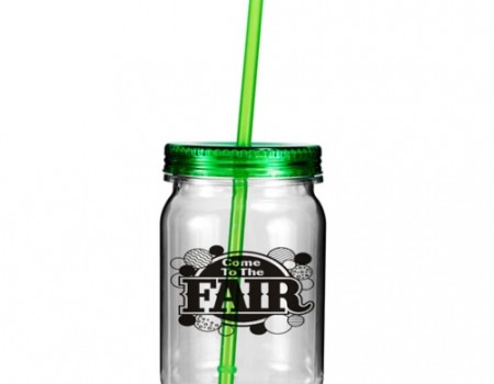 16 oz Clear Pop Mason Jar - One Color