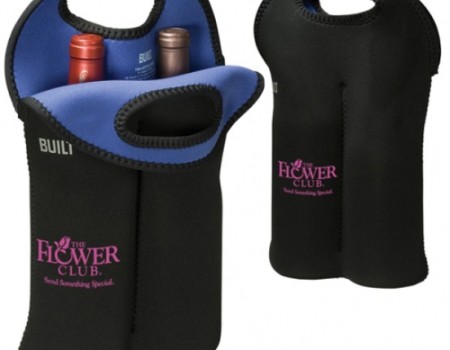 Neoprene Double Wine tote