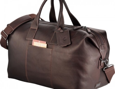 Colombian Leather Weekender Duffel Bag