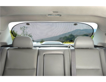 Rear Window Mesh Sunshade, Suction Cups