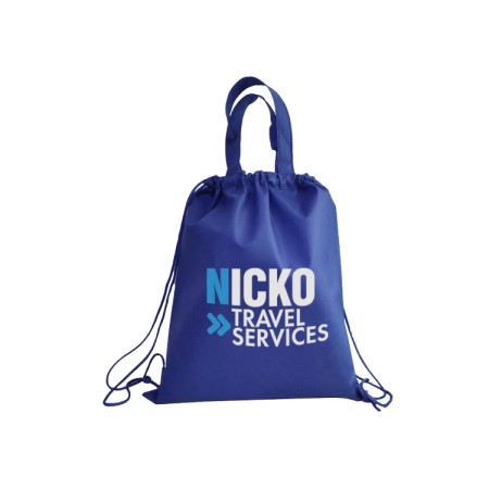 Non-Woven Drawstring Bag with Handle