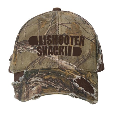 Frayed Camo Hat