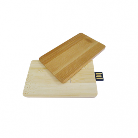 Wood Card Micro USB Drive - 4GB