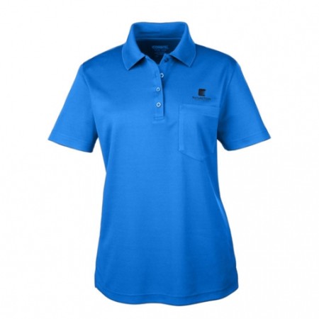 Performance Pique Polo W/ Pocket- Ladies'
