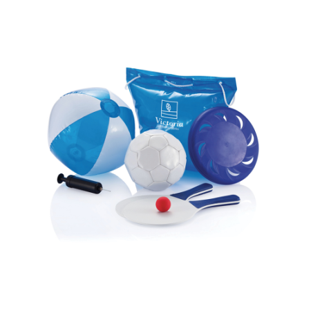 Logo Beach Games Set with Carry Bag