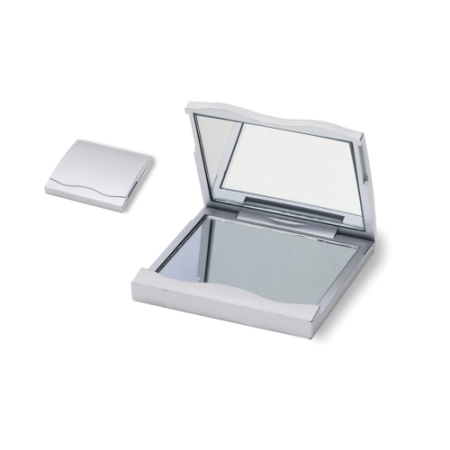 Elegant compact double mirror