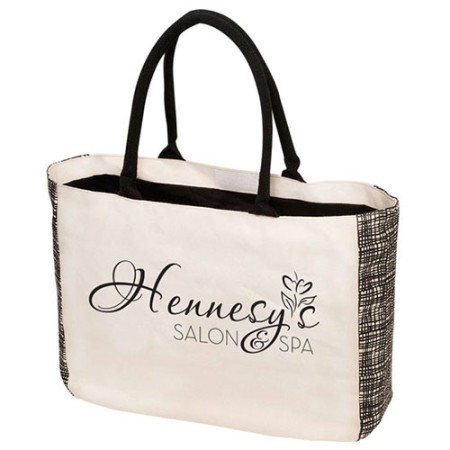 Upscale Canvas Tote