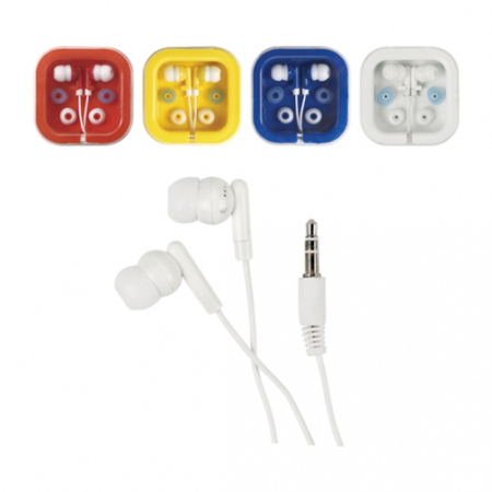 Ear Buds with Interchangeable Covers
