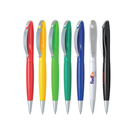 Metro Plastic Retractable Pen
