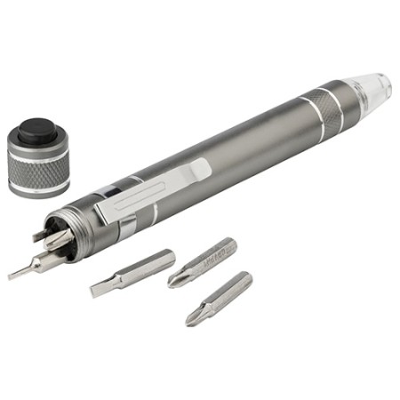 Aluminum Multi-Tool Kit With LED Light