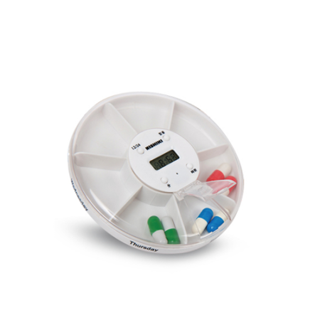 LCD clock and timer Alarm pill box