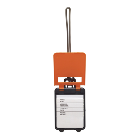Flip-open tag