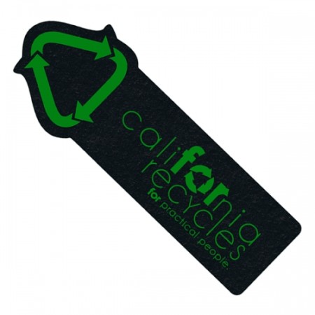 Recycle Arrows Recycled Tire No-Slip Bookmark Jar Opener