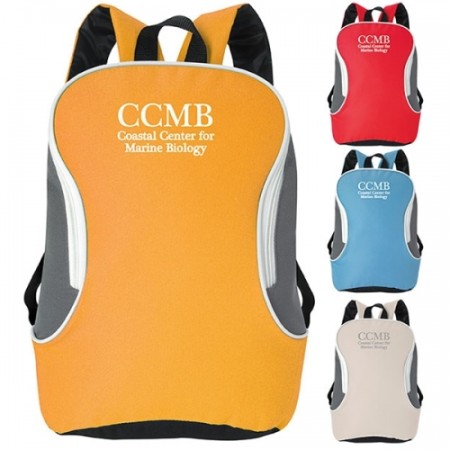 Bi-Colored Polyester Backpack
