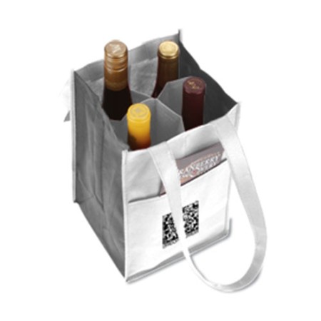 Polypropylene Four Bottle Bag