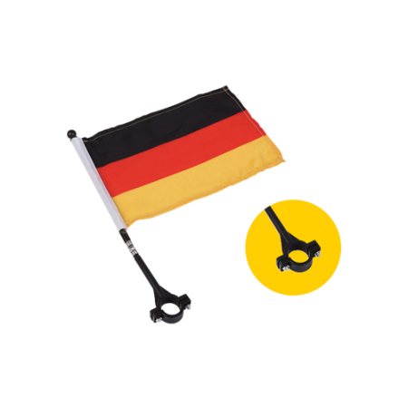Custom Clamp-On Bike and Scooter Flags