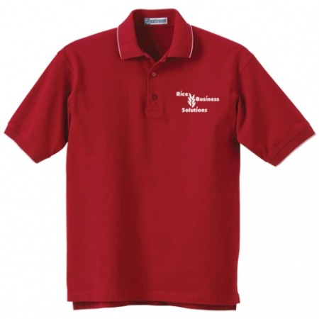 Pencil Stripe Polo – Men's