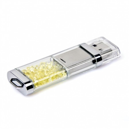Crystal USB flash drives